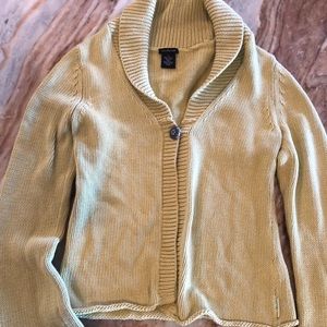 Calvin Kline jeans sweater with pretty button